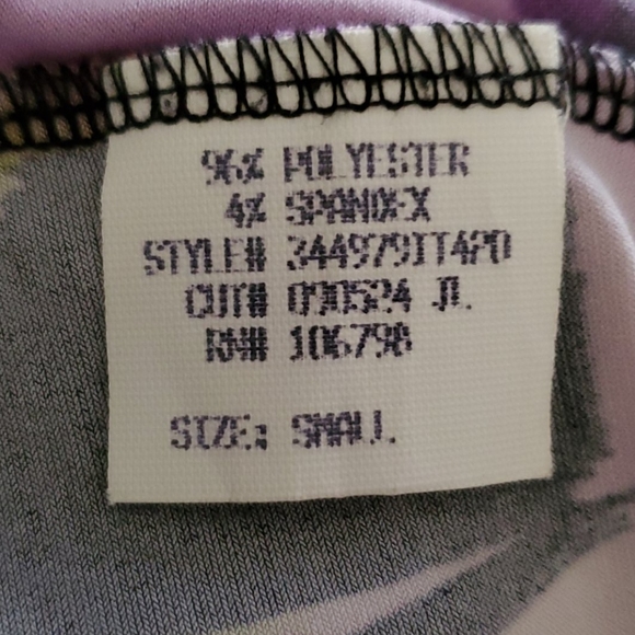 (3 for$15) Comfy Empire Waist Purple Top - Picture 5 of 5